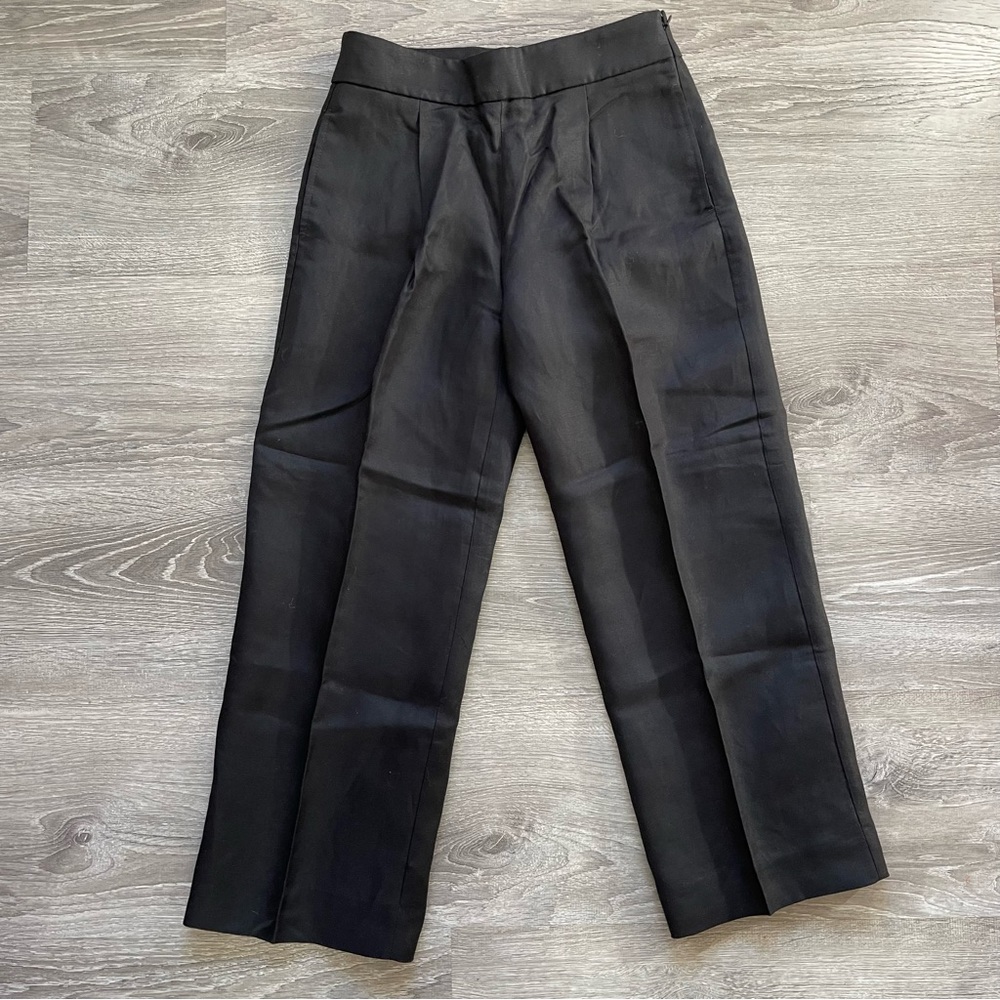 *NWT J Crew Taryn Pant Black Sz 2
